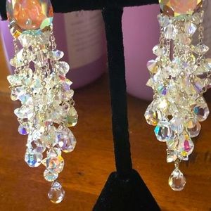 Swarovski sterling silver earrings